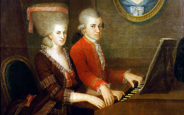 Mozart et sa soeur Nannerl